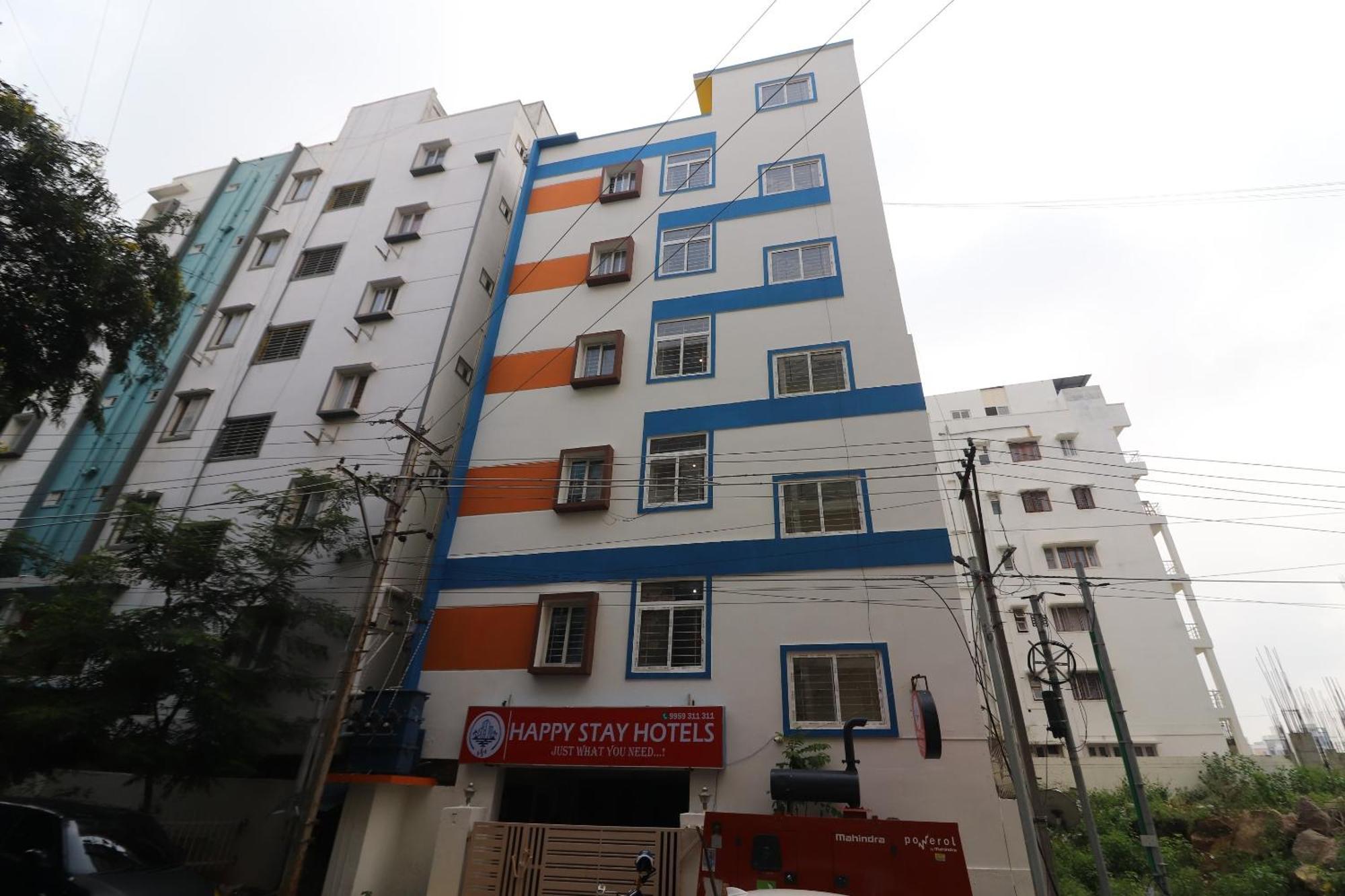 Oyo Happy Stay Hotels Hyderabad Eksteriør billede